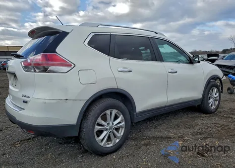 2014 Nissan Rogue S из США, поврежденный, VIN 5N1AT2MV1EC750747